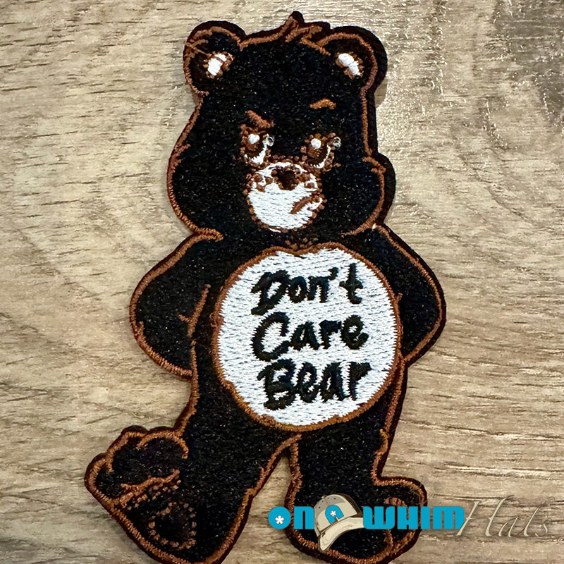 Don't Care Bear Iron-On Patch