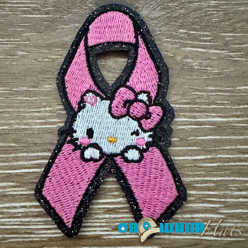 Hello Kitty Breast Cancer Iron-On Patch