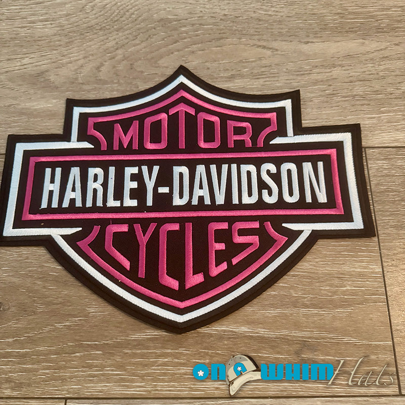 XL Harley-Davidson Iron-On Patch