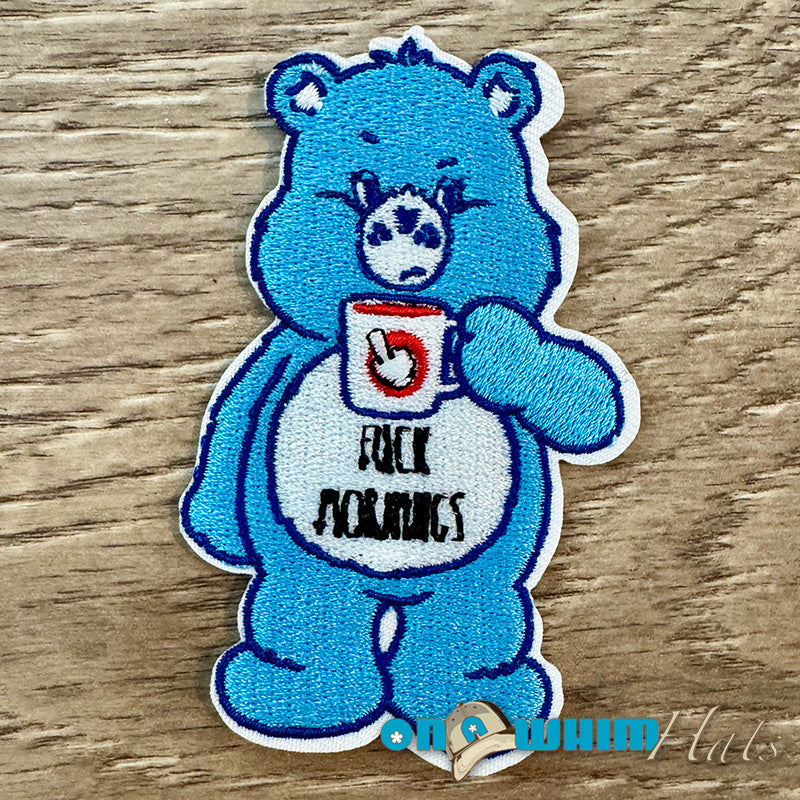 F Mornings Care Bear Iron-On Patch