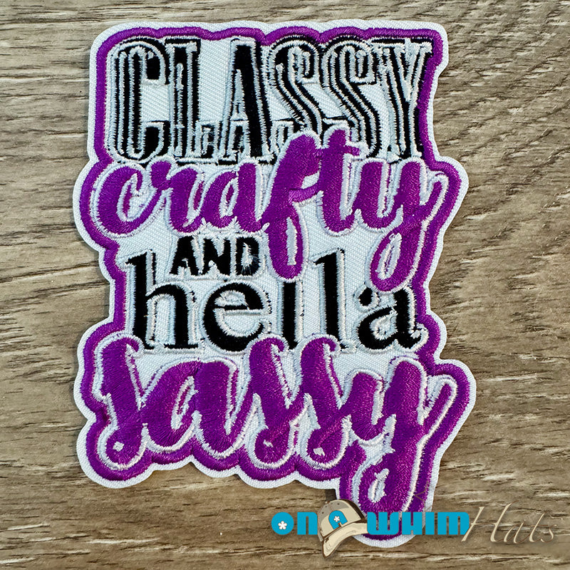 Classy and Crafty Iron-On Patch