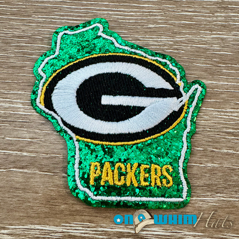 Green Bay Packers Sequin Iron-On Patch