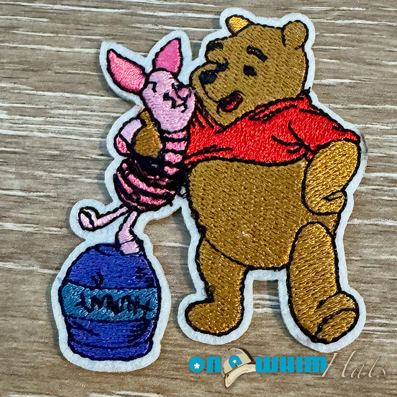 Winnie and Piglet Iron-On Patch
