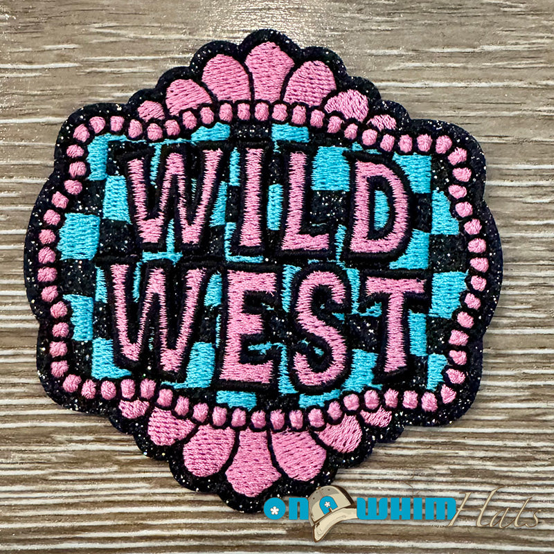 Wild West Embroidered Iron-On Patch