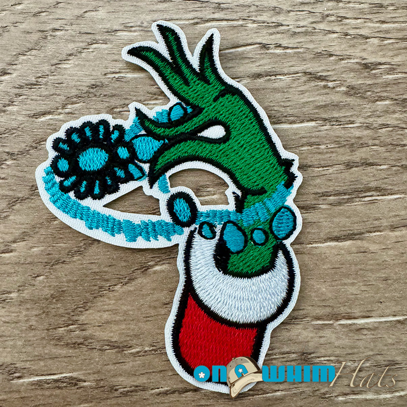 Western Grinch Iron-On Patch