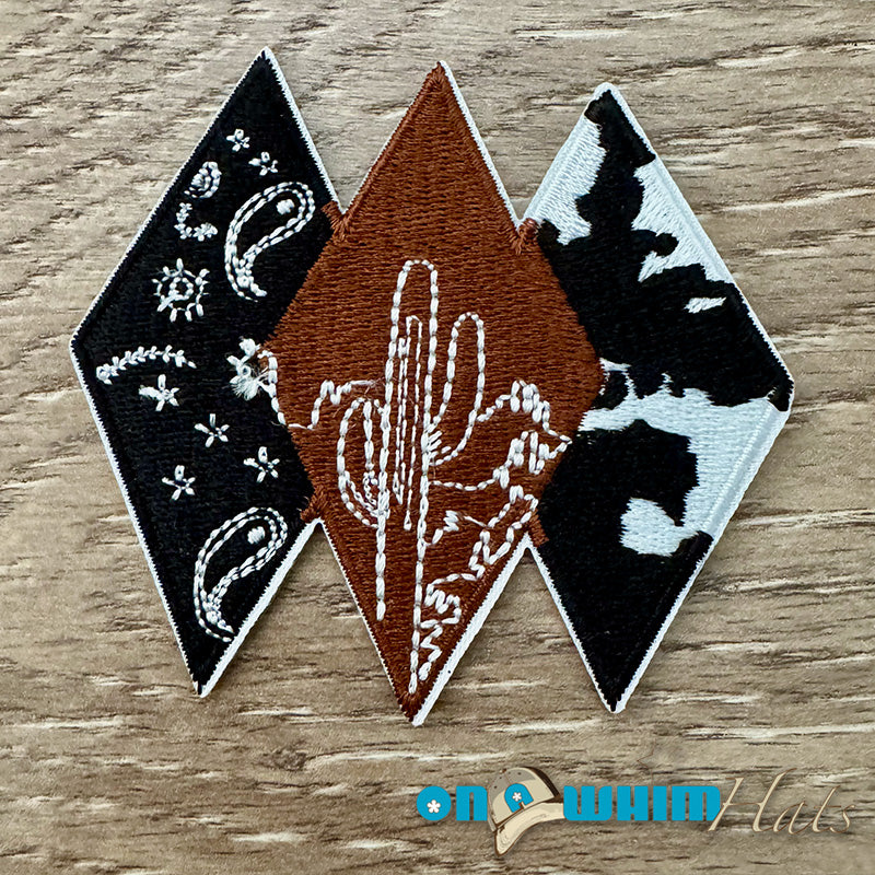 Cactus Bandana Iron-On Patch