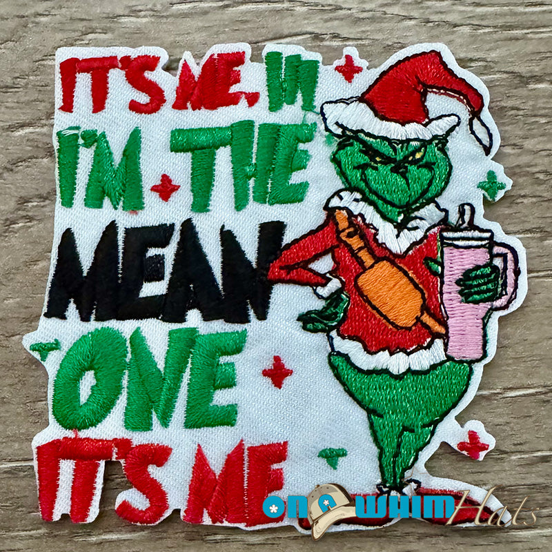 Mean One Grinch Iron-On Patch