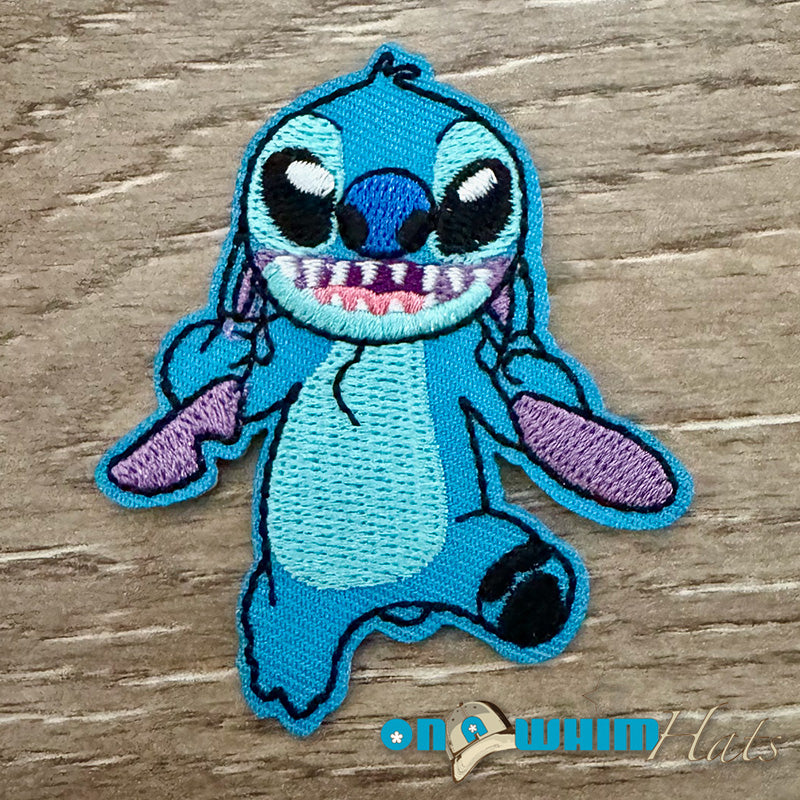 Happy Stitch Iron-On Patch