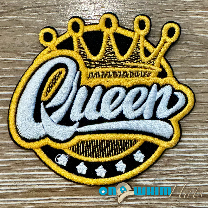 Queen Iron-On Patch