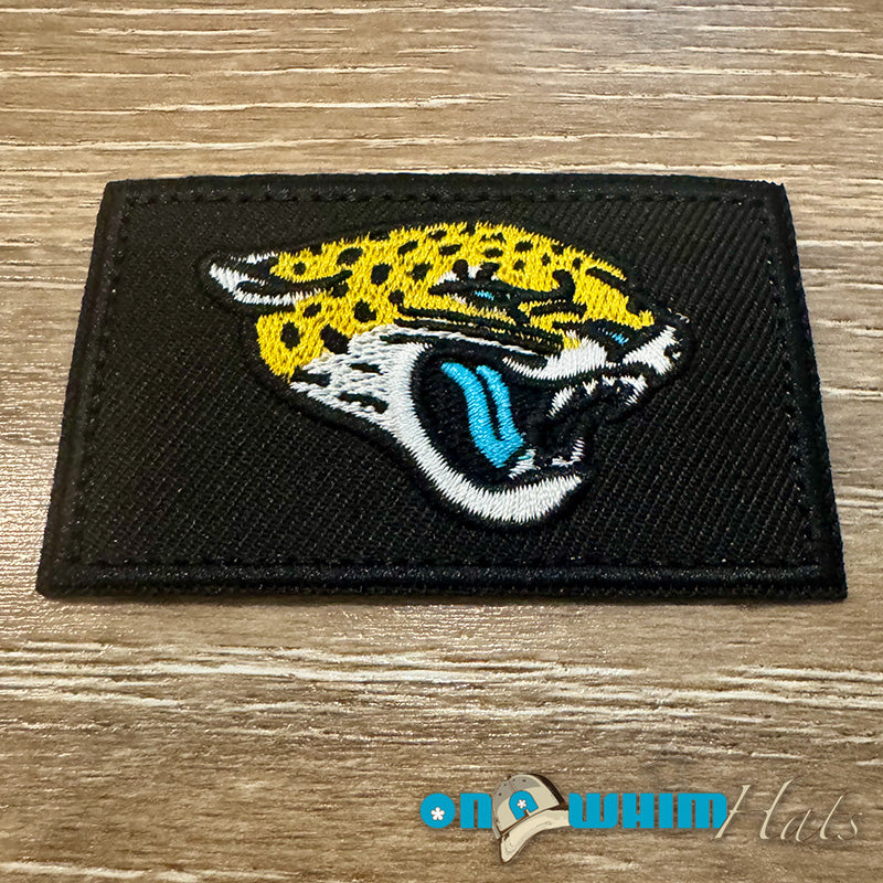 Jacksonville Jaguars Rectangle Embroidered Iron-On Patch