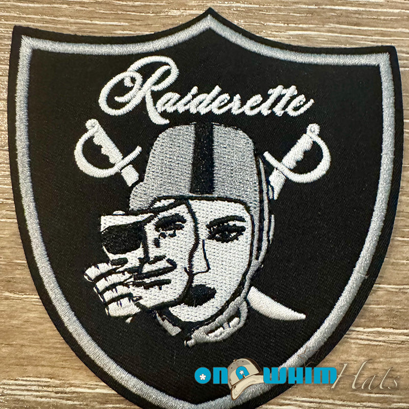 Las Vegas Raiderette Embroidered Iron-On Patch