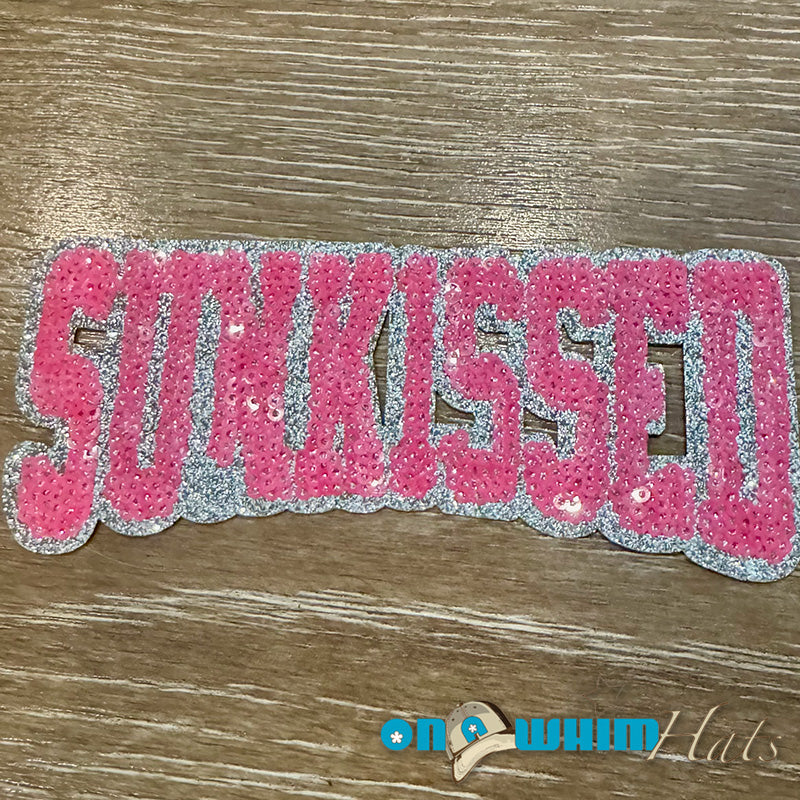 Sunkissed Pink Sequin Patch