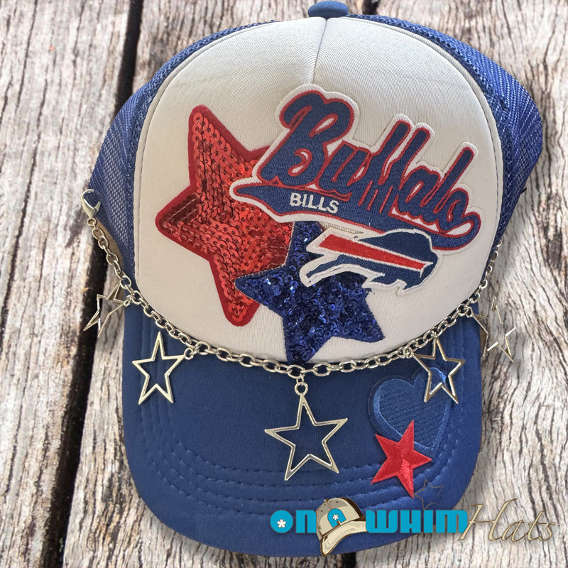 Buffalo Bills Bling Trucker Hat