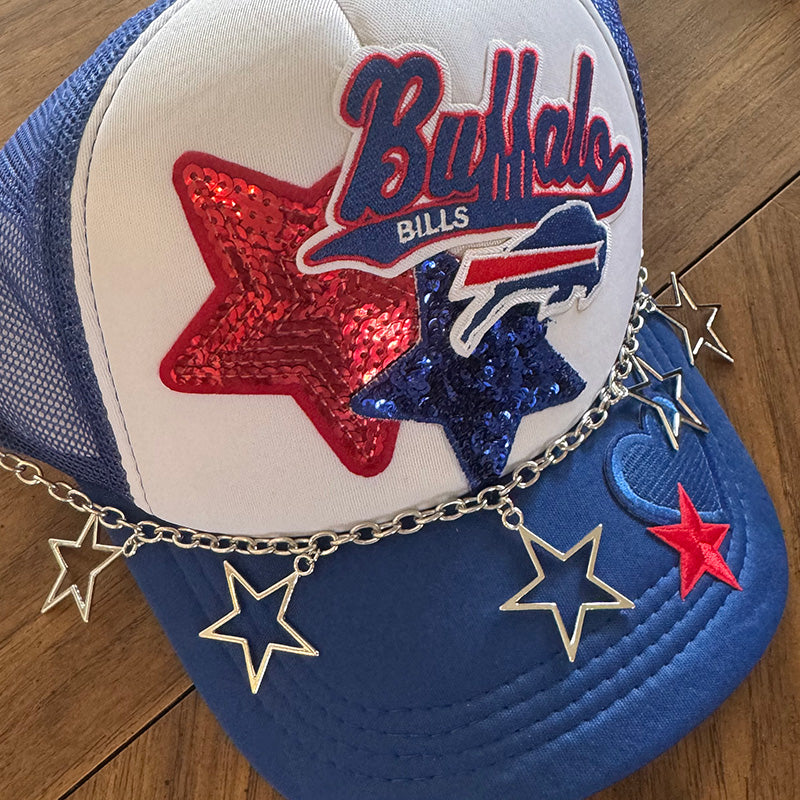 Buffalo Bills Bling Trucker Hat