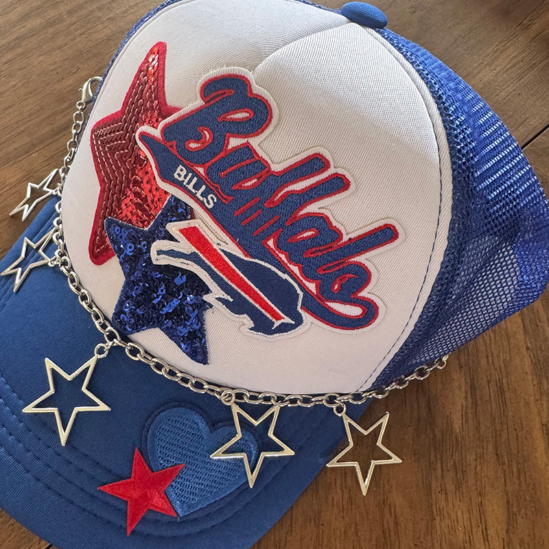 Buffalo Bills Bling Trucker Hat