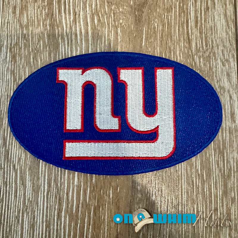 Giants Large Embroidered Iron-On Patch