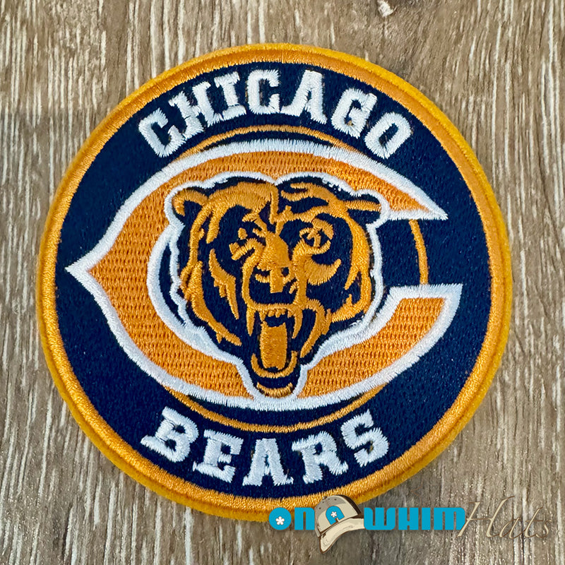 Bears Round Embroidered Iron-On Patch