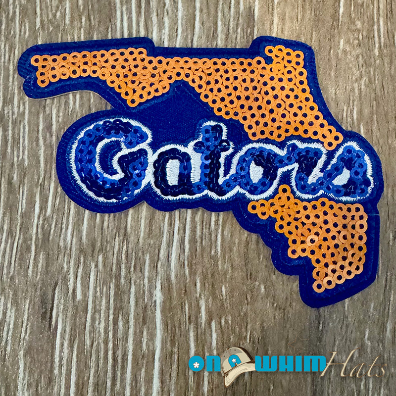Gators Embroidered Iron-On Patch