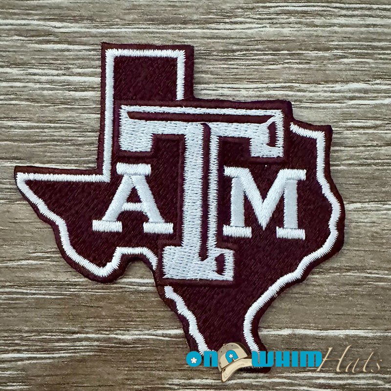 Texas A&M Embroidered Iron-On Patch