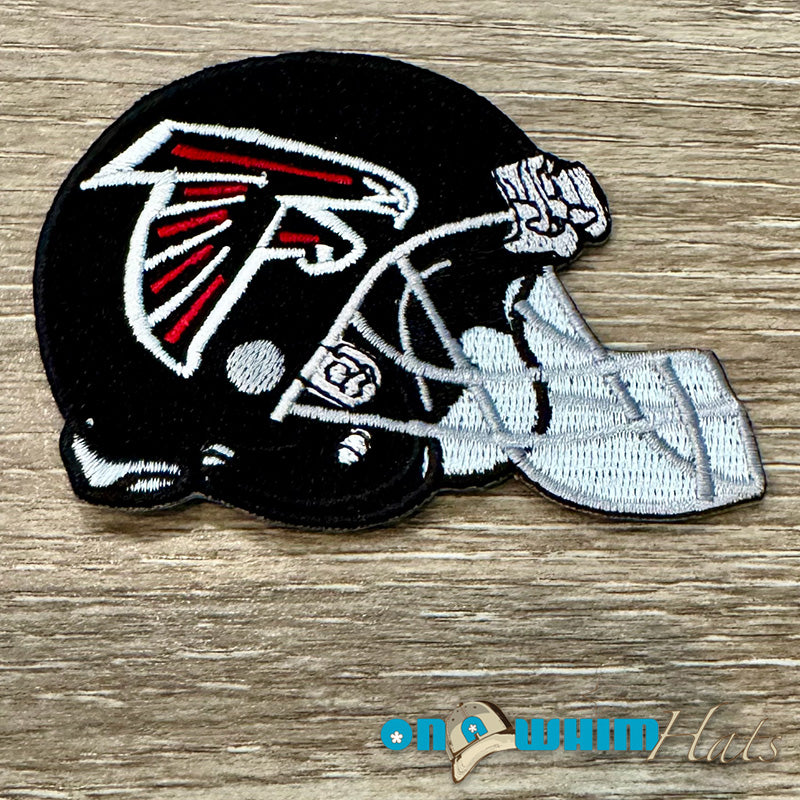 Falcons Helmet New Embroidered Iron-On Patch