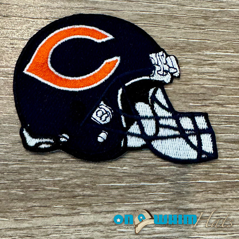 Bears Helmet Embroidered Iron-On Patch