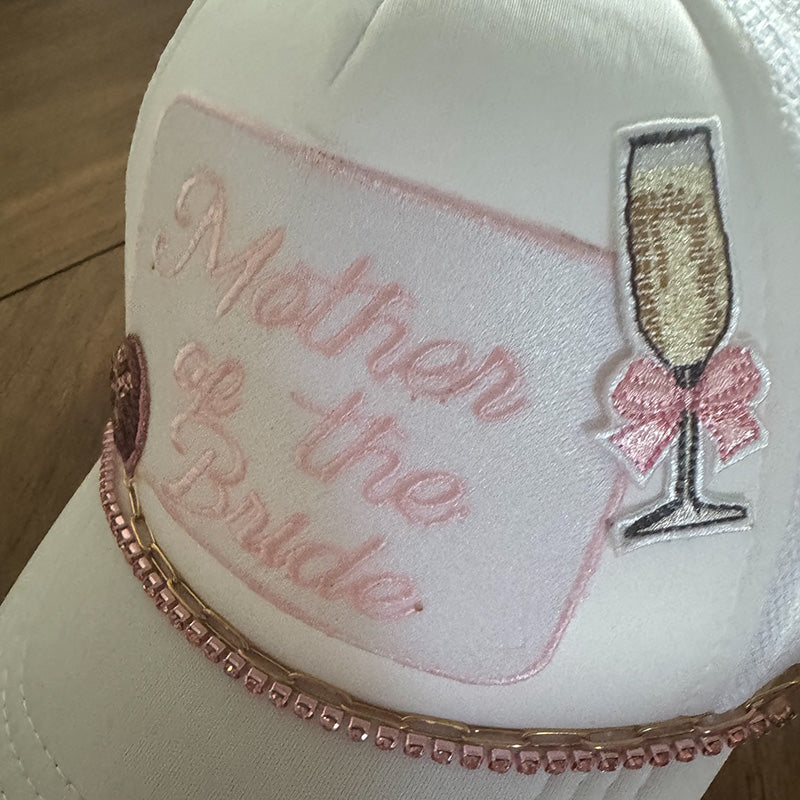 Mother of the Bride Handmade Trucker Hat