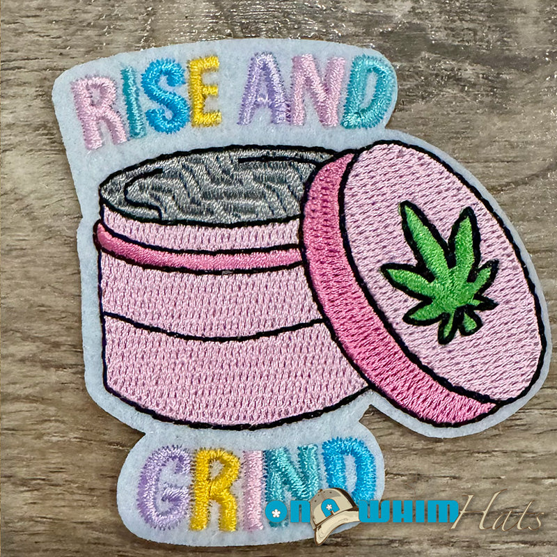 Rise and Grind Iron-On Patch