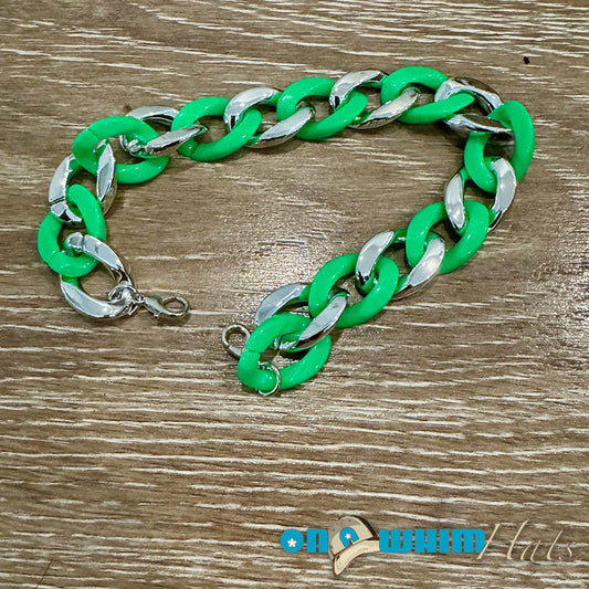 Bright Green Hat Chain