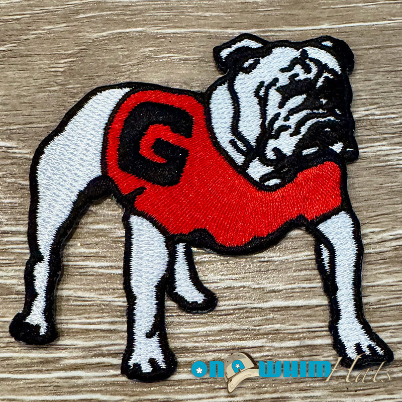 Georgia Bulldogs Sweater Embroidered Iron-On Patch
