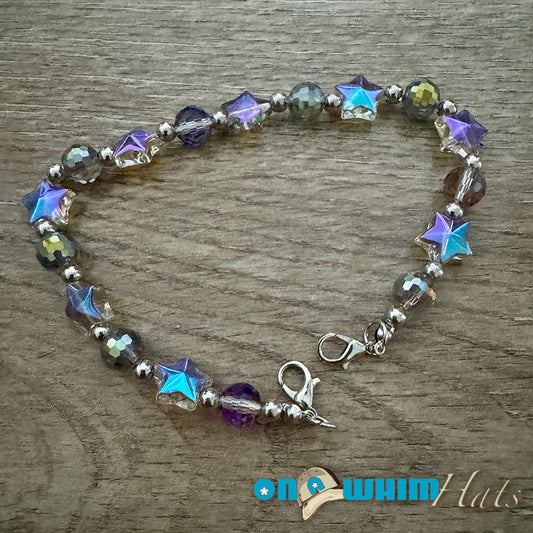 Irridescent Star Hat Chain