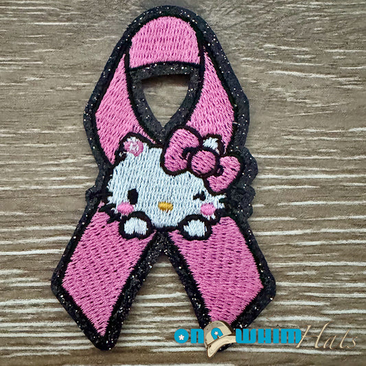 Hello Kitty Breast Cancer Iron-On Patch