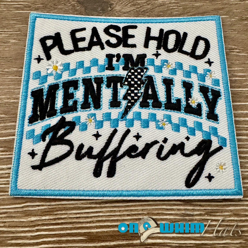 Mentally Buffering Iron-On Patch