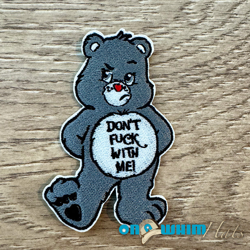 Don't F with Me Care Bear Iron-On Patch