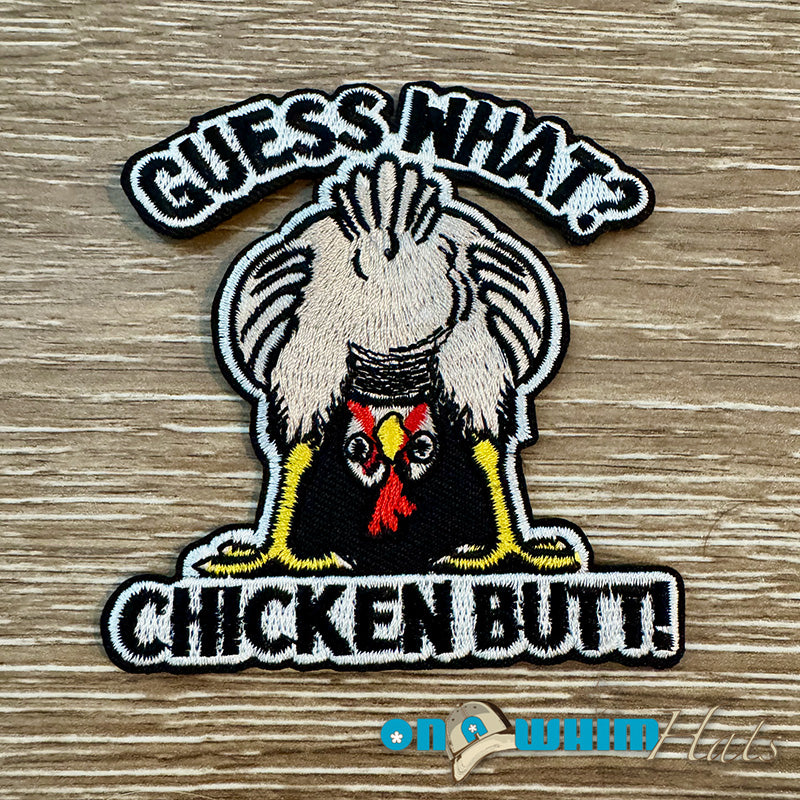 Chicken Butt Iron-On Patch
