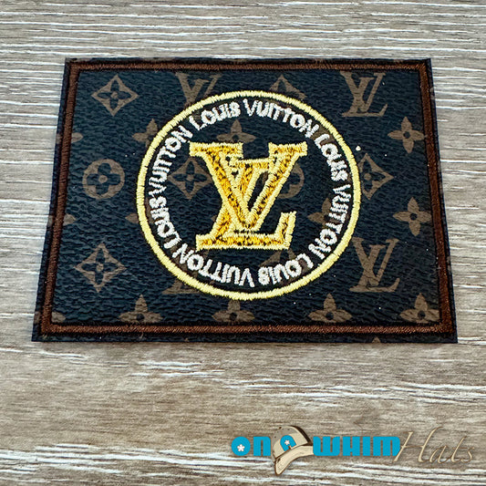 XL Leatherette Iron-On Patch