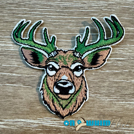 Buck Iron-On Patch