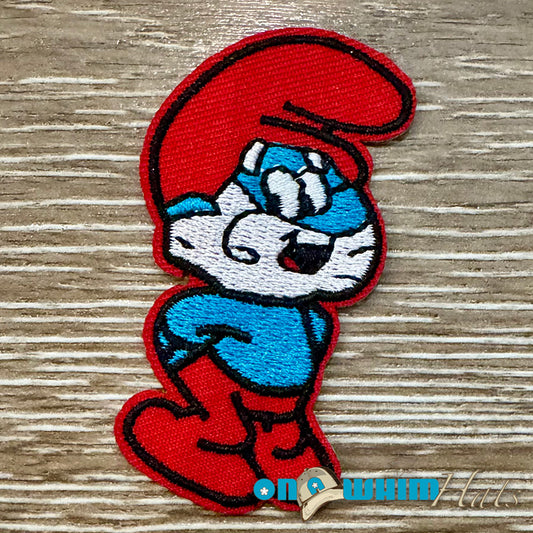 Papa Smurf Iron-On Patch