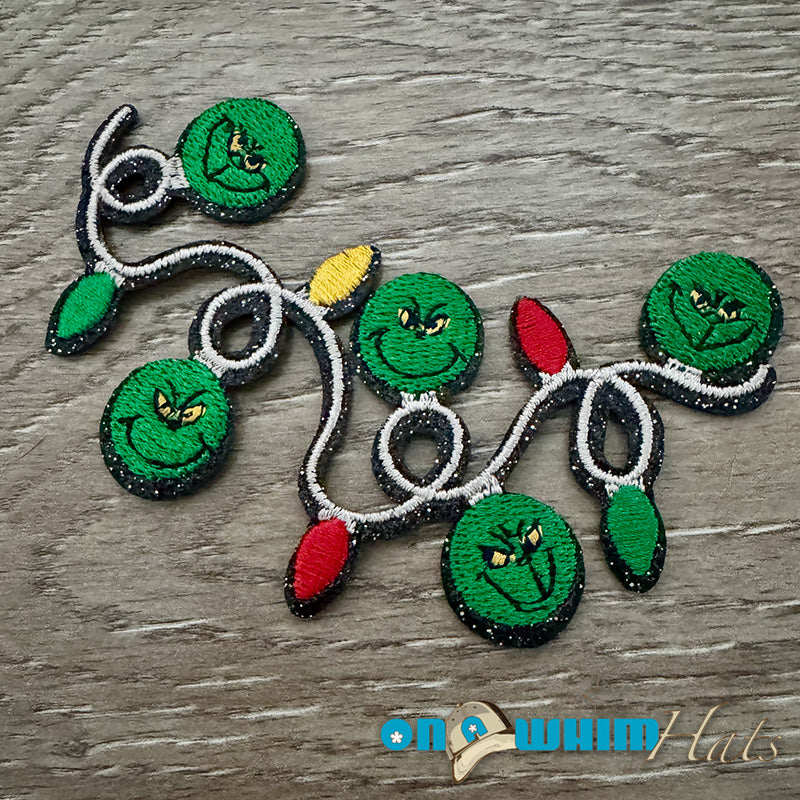 Grinch Ornaments Iron-On Patch