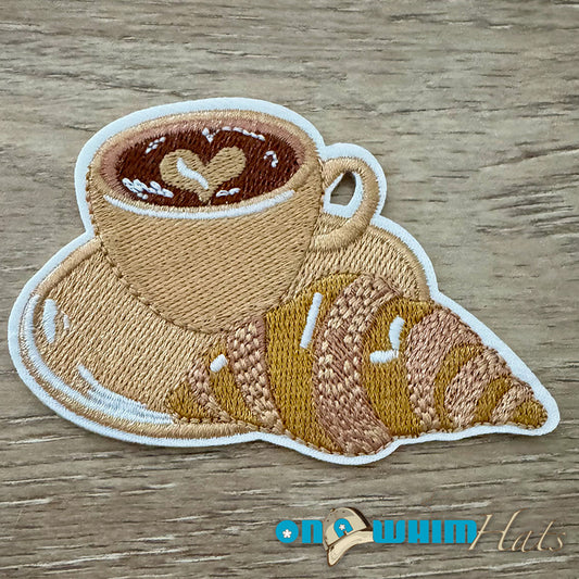 Morning Love Embroidered Iron-On Patch