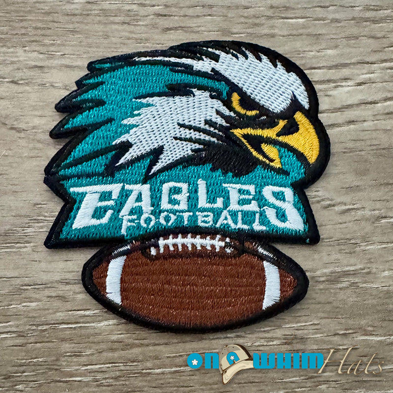 Eagles Football Embroidered Iron-On Patch