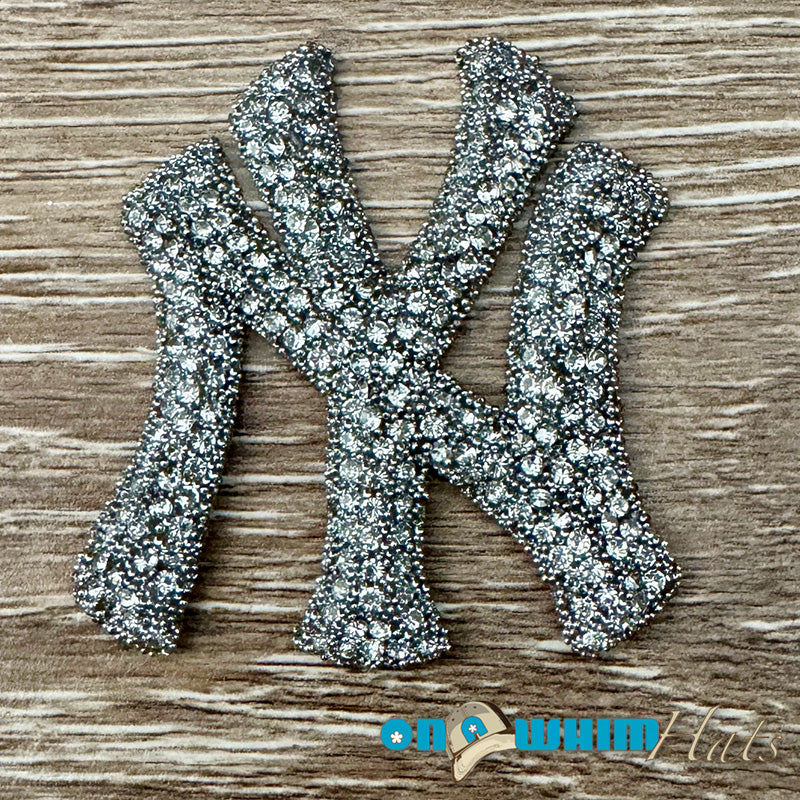 Yankees Rhinestone Iron-On Patch