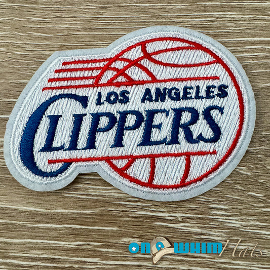 Clippers Embroidered Iron-On Patch