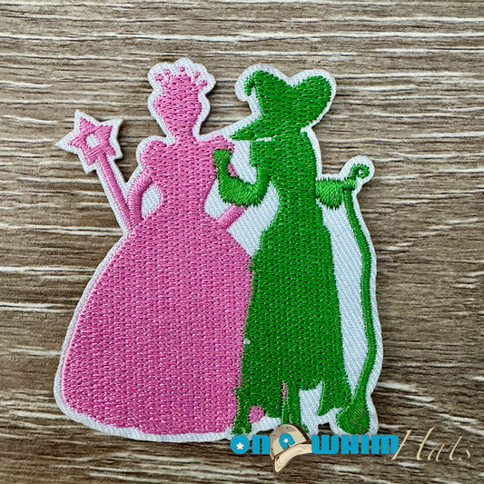 Wicked Embroidered Iron-On Patch