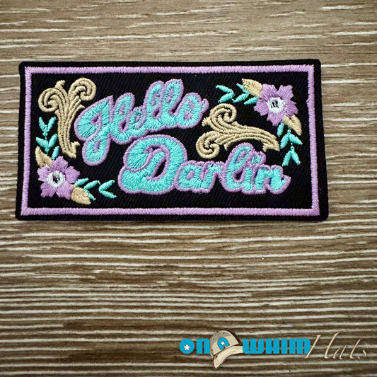 Hello Darlin' Iron-On Patch