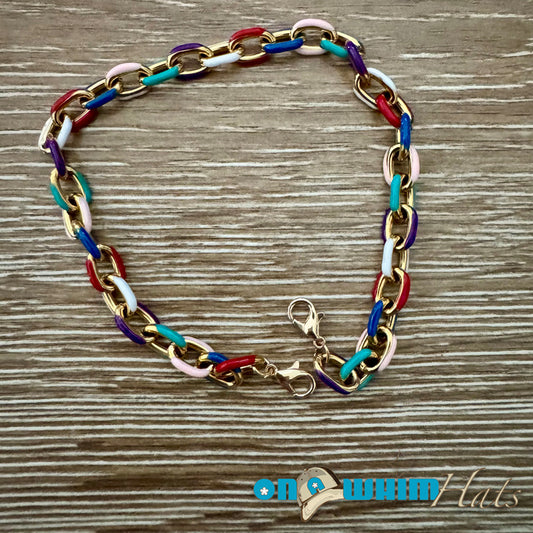 Multi-Color Hat Chain