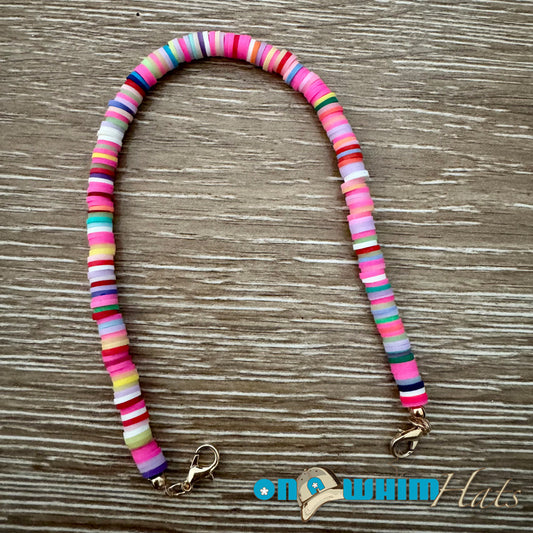 Pink Vibrant Hat Chain