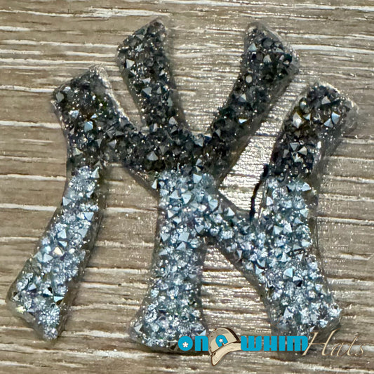 Yankees Rhinestone Iron-On Patch