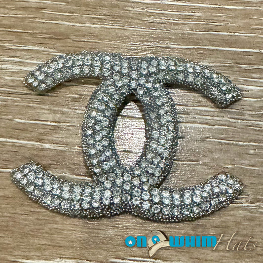 CC Rhinestone Designer Inspired Iron-On Patch