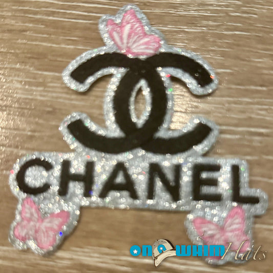 CC Butterfly Designer Inspired Iron-On Patch