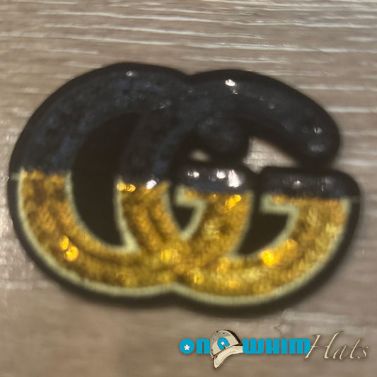 Gucci Sequin Designer Inspired Iron-On Patch